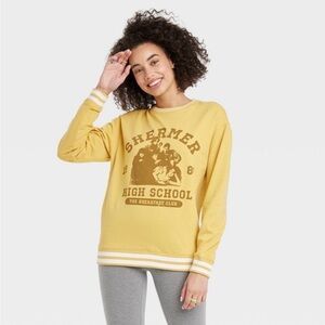 Shermer High School Yellow Sweatshirt